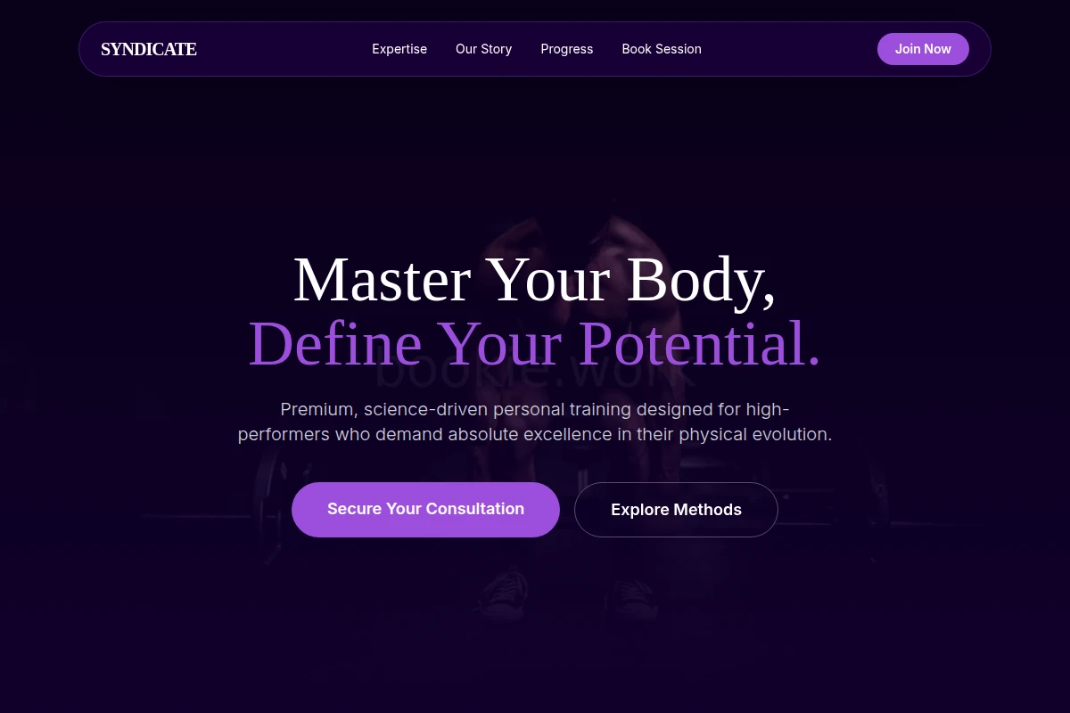 Appointment Fitness Personal Training Studio