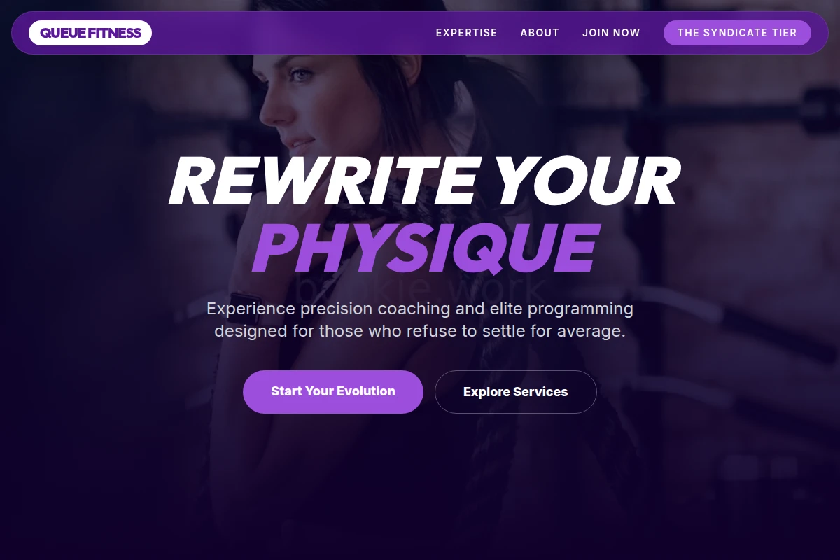 Queue Fitness Personal Training Studio