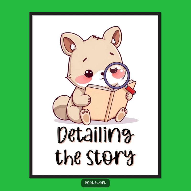 Funny Intellectual Animal Art Print - Inspire Deep Thought!