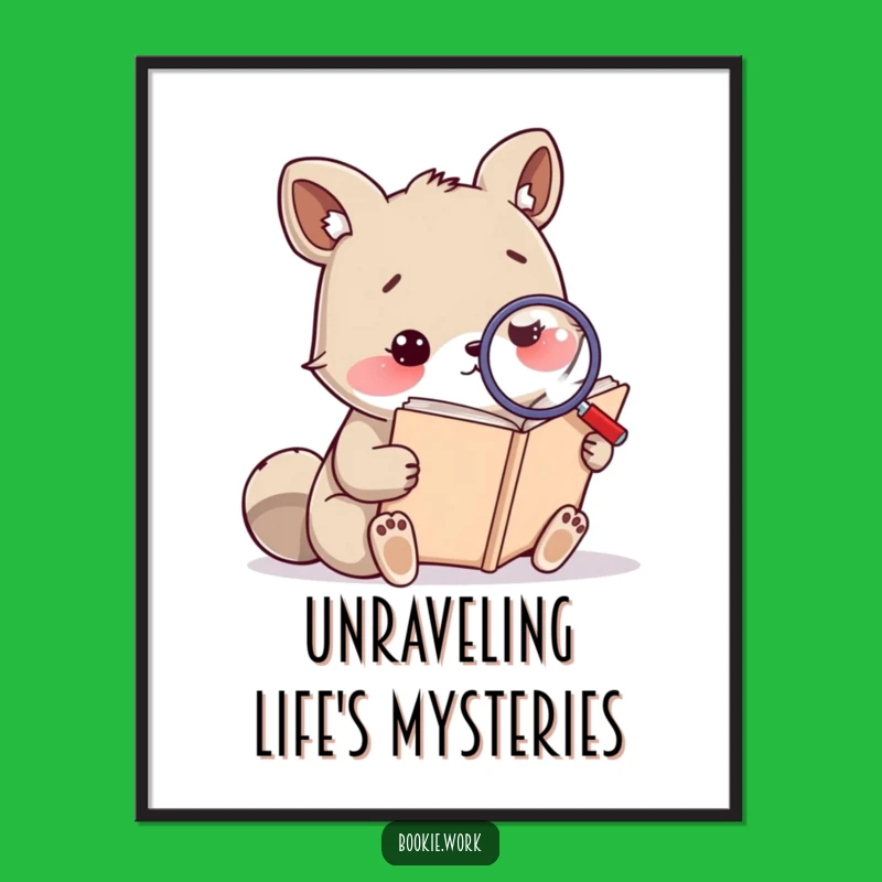 Free Printable Wall Art: Wise Animal's Study of the Universe - Funny Downloadable Decor