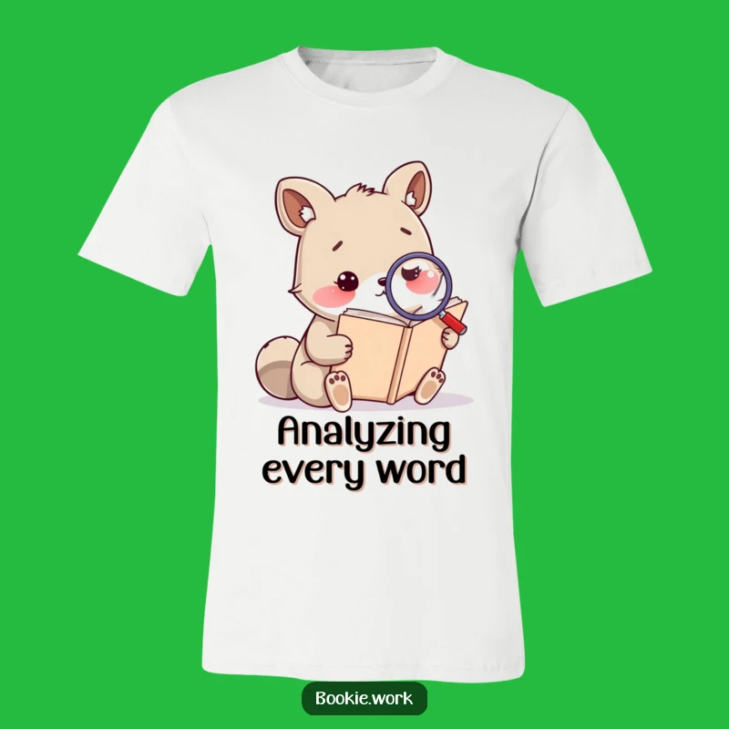 Funny Scholar Animal T-Shirt - Uncover Knowledge with Humor!