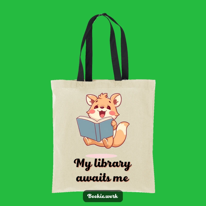 Funny Book Lover Tote Bag - Carry Your Excitement Everywhere!
